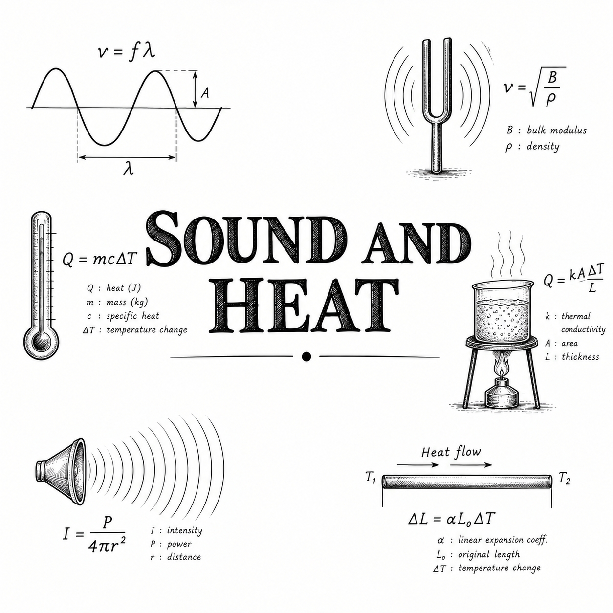 Sound and Heat